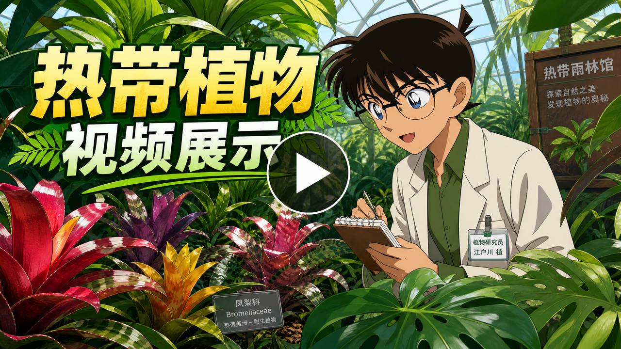 暗网热带植物视频展示
